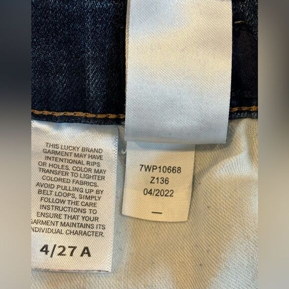 Lucky Brand Ava Skinny Jeans in Medium Wash 4A - Picture 4 of 5